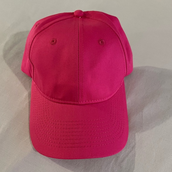 Hot Pink Baseball Cap - Picture 2 of 3